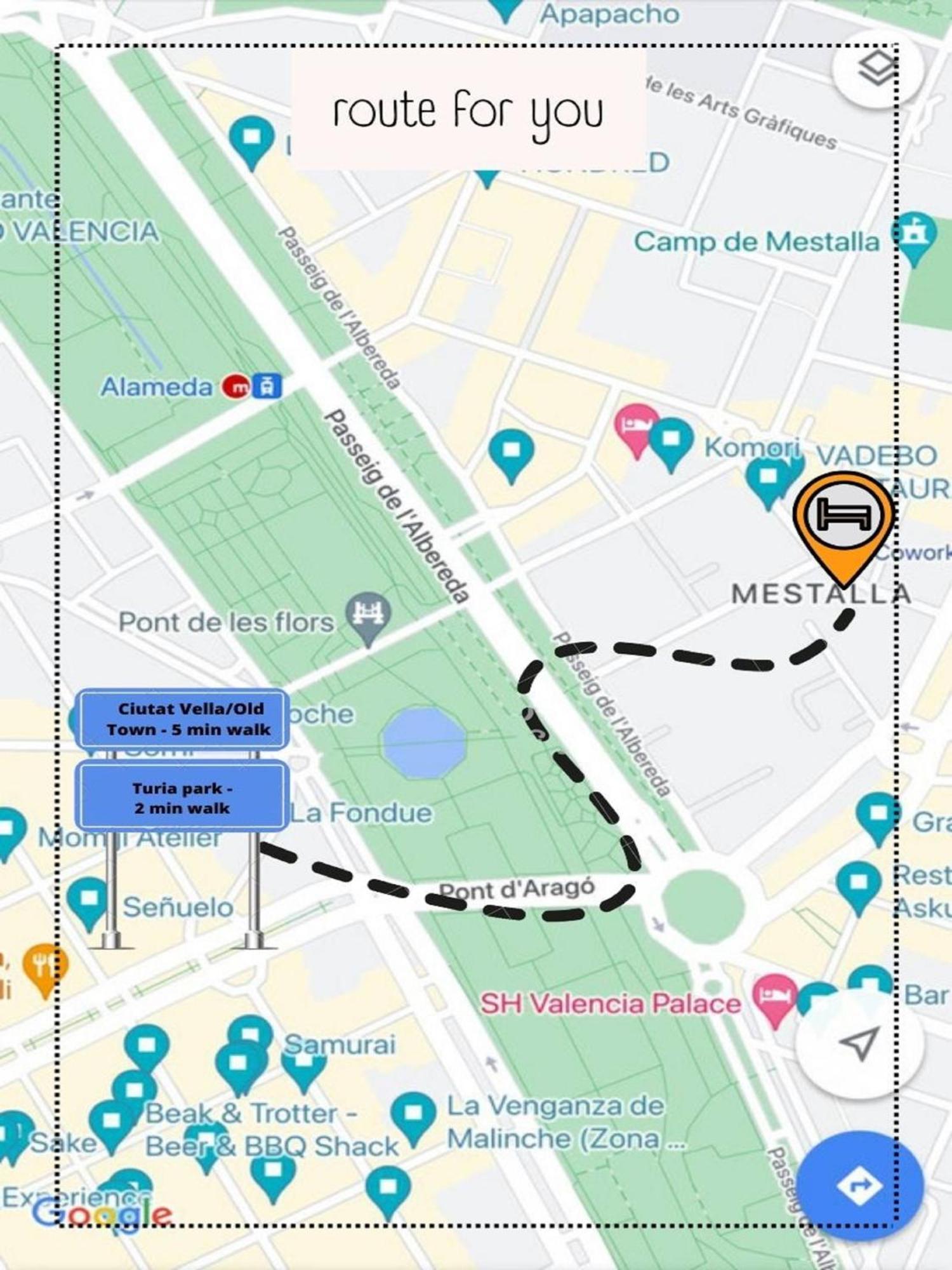 Naap Hotel Valencia Bagian luar foto